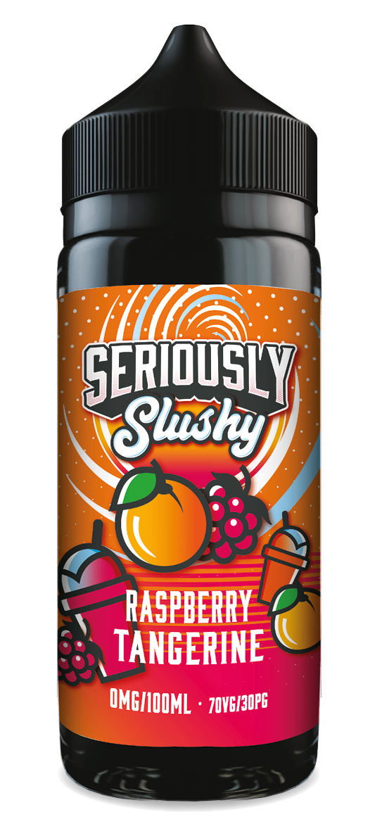 Raspberry Tangerine Shortfill e-liquid by Seriously Slushy 100ml