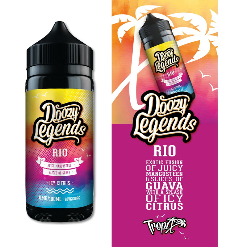 Doozy Legends Rio 100ml E-Liquid Shortfill