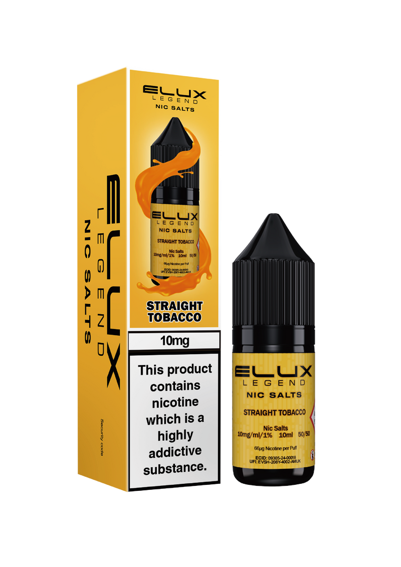 Elux Legend Straight Tobacco Nic Salt