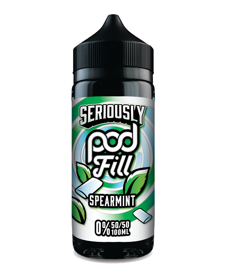 Seriously Pod Fill Spearmint E-liquid Shortfill