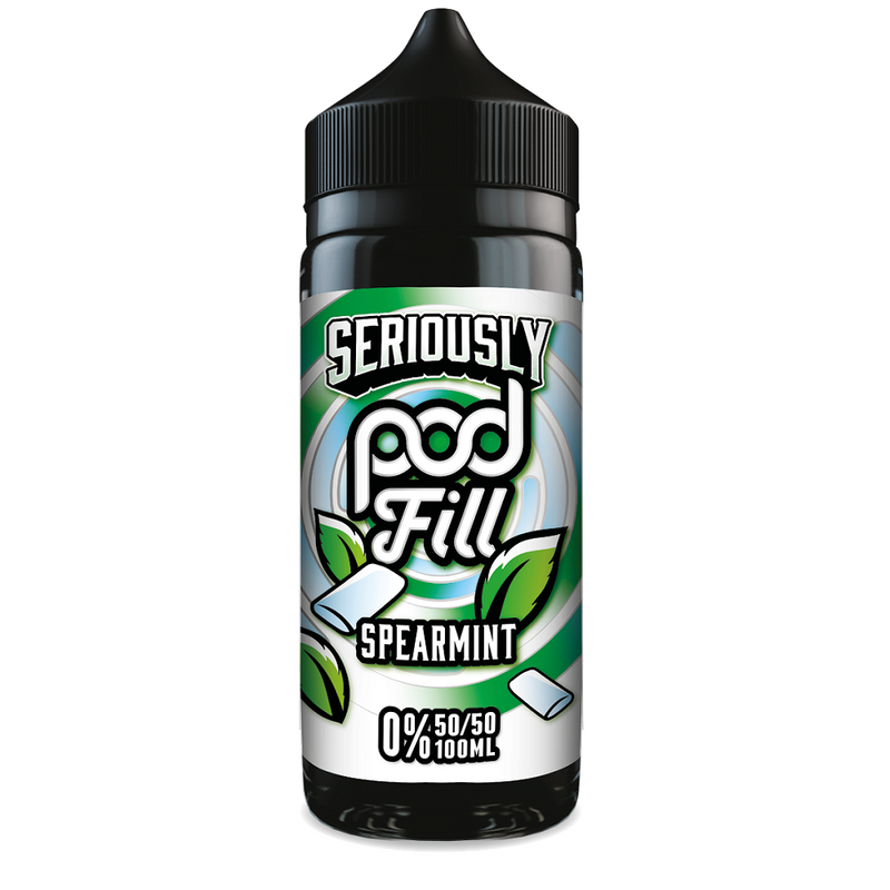 Seriously Pod Fill Spearmint E-liquid Shortfill