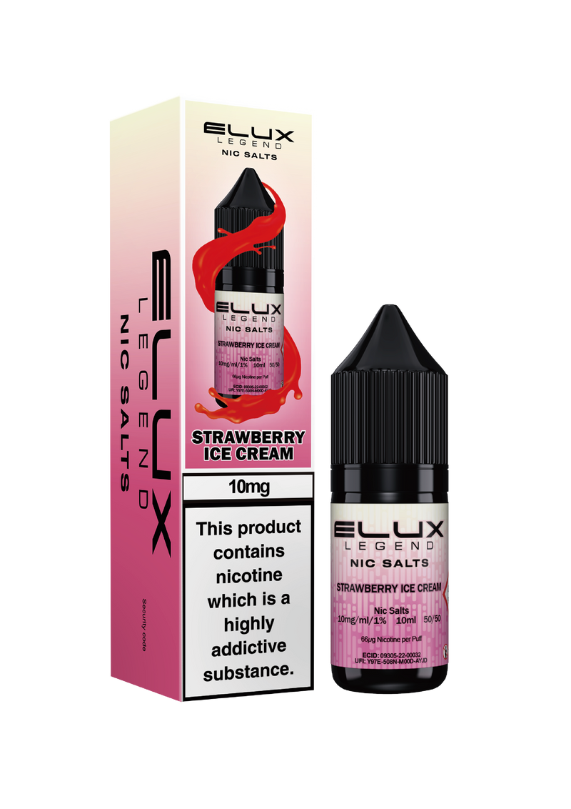 Elux Legend Strawberry Ice Cream Nic Salt