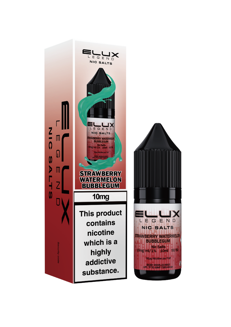 Elux Legend Strawberry Watermelon Bubblegum Nic Salt