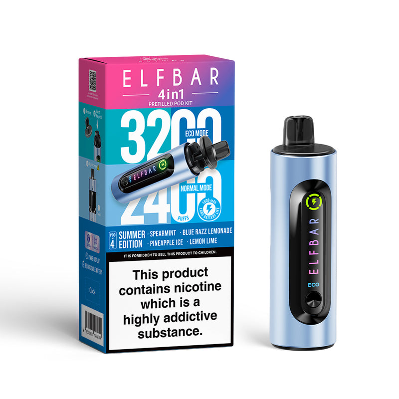 ELFBAR 4in1 Prefilled Pod Kit (UK) Summer-Edition