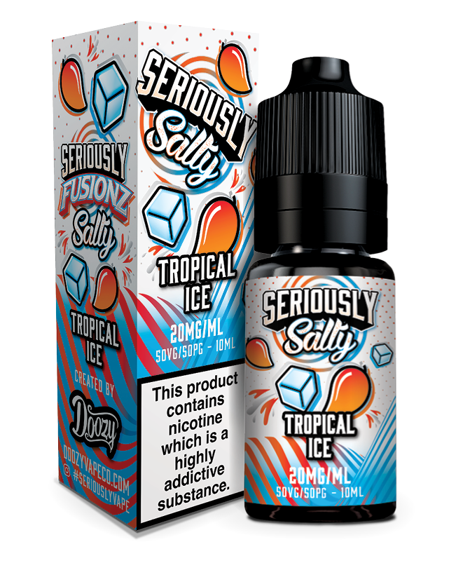 Tropical Ice Nic Salt e-liquid by Seriously Fusionz 10ml