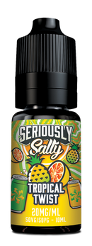 Tropical Twist Nic Salt e-liquid 20mg by Seriously Soda 10ml