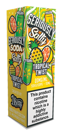 Tropical Twist Nic Salt e-liquid 20mg by Seriously Soda 10ml
