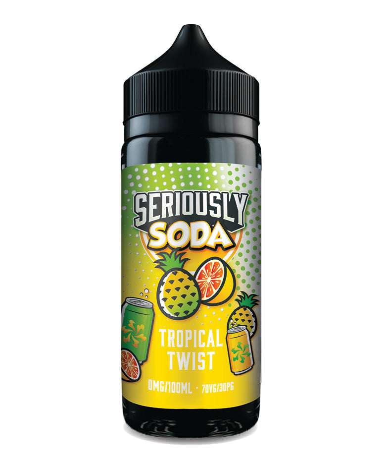 Tropical Twist Shortfill e-liquid by Seriously Soda 100ml