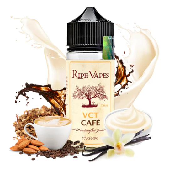 VCT Cafe Ripe Vapes 100ml Shortfill