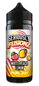 White Peach Lemon Shortfill e-liquid by Seriously Fusionz 100ml