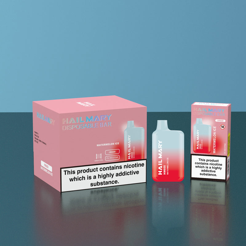 Watermelon Ice Hail Mary HM600 Disposable Vape