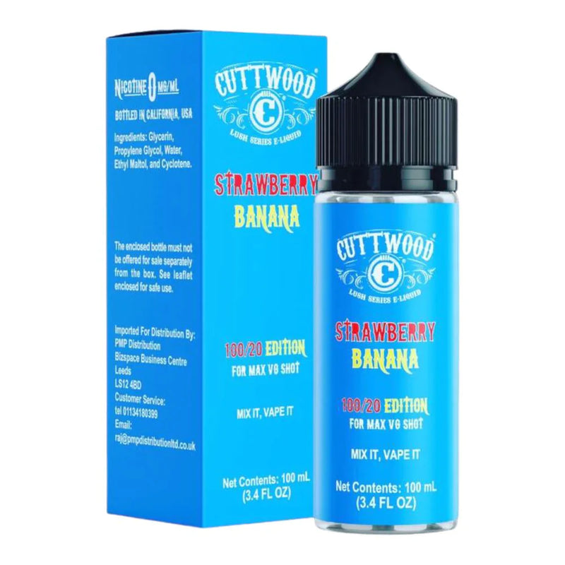 Cuttwood 100ml E liquids Strawberry Banana