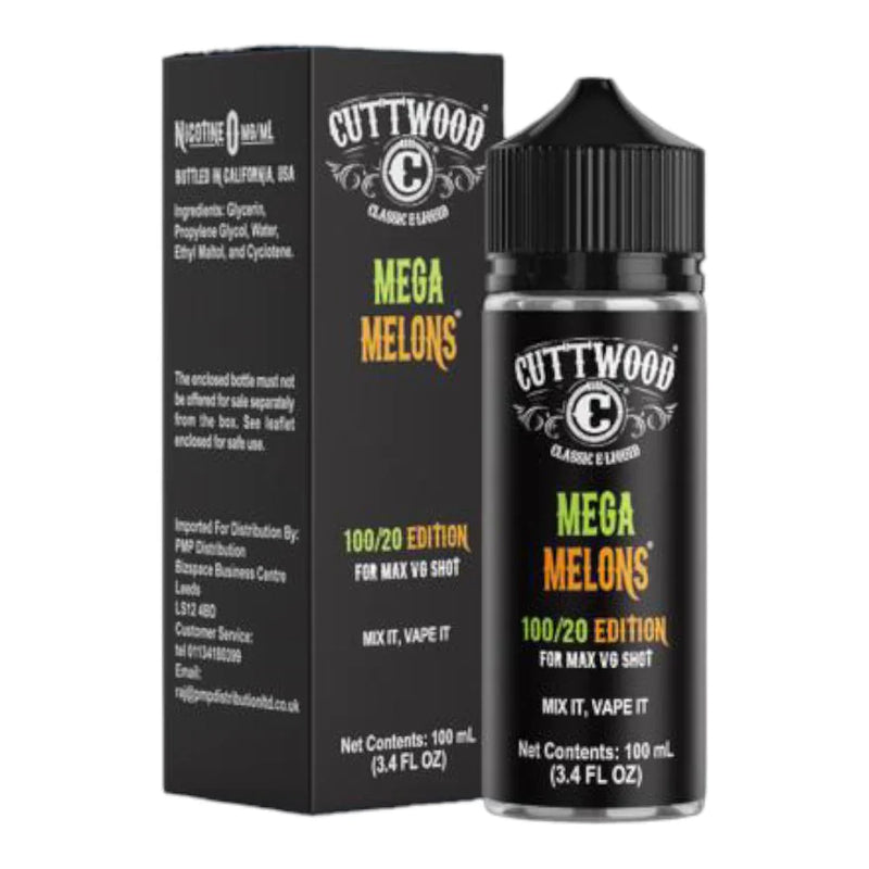 Cuttwood 100ml E liquids Mega Melons