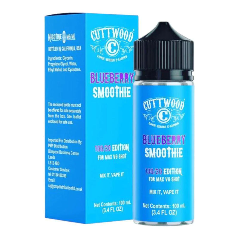 Cuttwood Lush Series 100ml E liquids Blueberry Smoothie