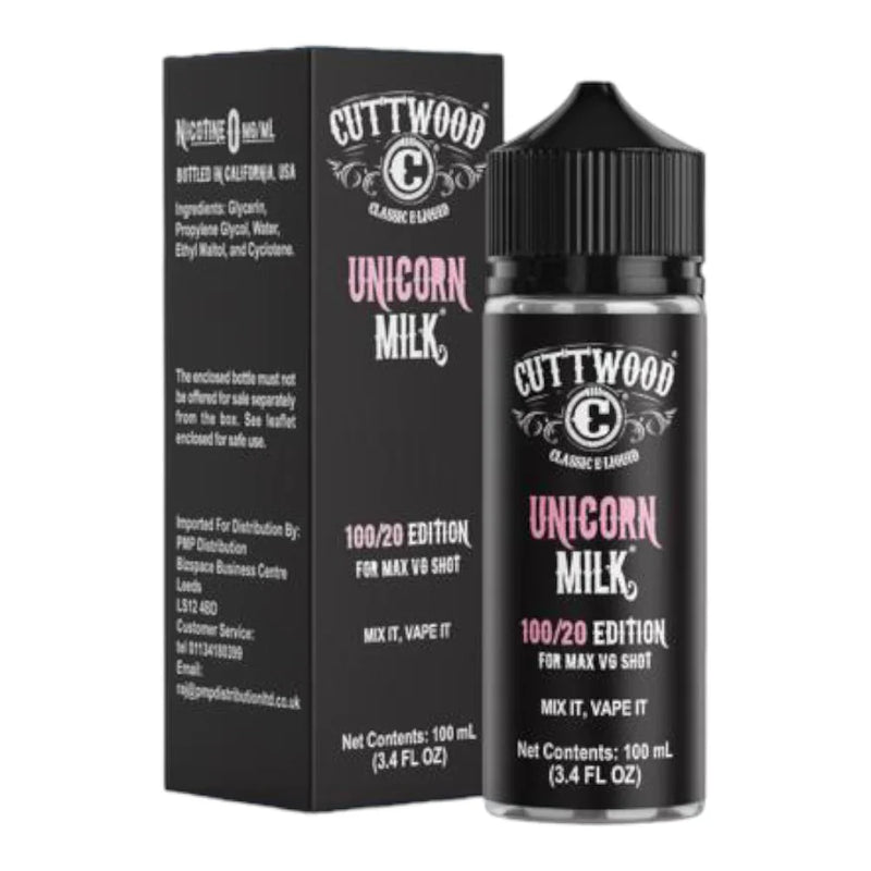 Cuttwood 100ml E liquids Unicorn Milk