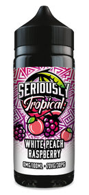 White Peach Raspberry Shortfill e-liquid by Seriously Tropical 100ml
