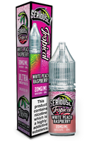 White Peach Raspberry Nic Salt e-liquid 20mg by Seriously Tropical 10ml