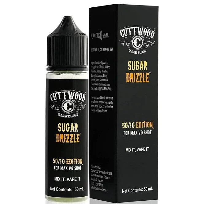 Cuttwood 50ml Shortfill Sugar Drizzle