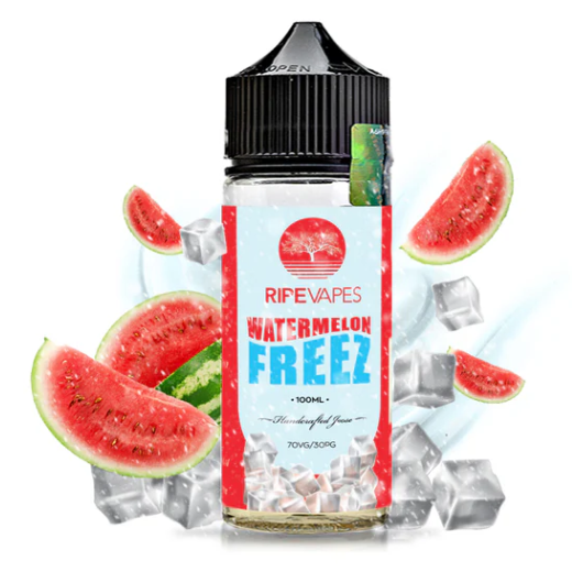 Watermelon Freez Ripe Vapes 100ml Shortfill