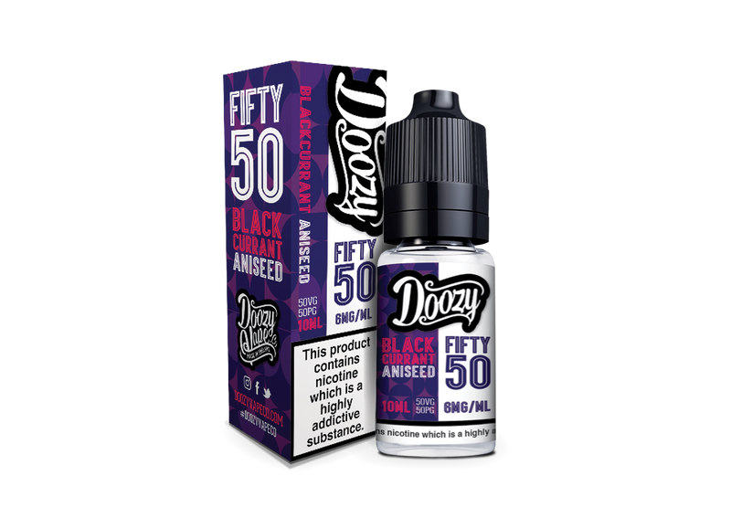 Doozy Blackcurrant Aniseed e-liquid 50 VG 50 PG