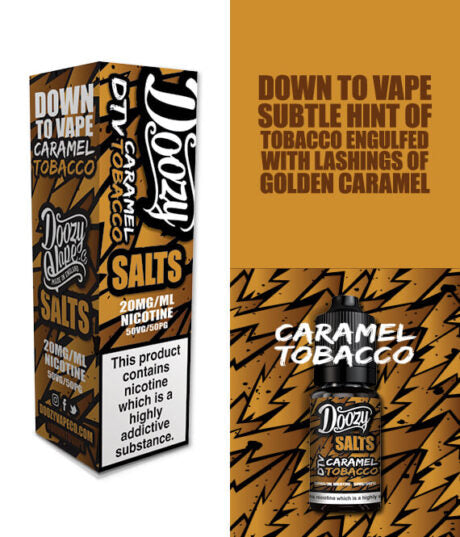 Caramel Tobacco Nicotine Salts