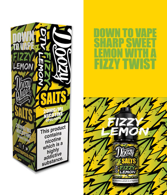 Fizzy Lemon Nicotine Salts