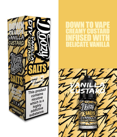 Vanilla Custard Nicotine Salts