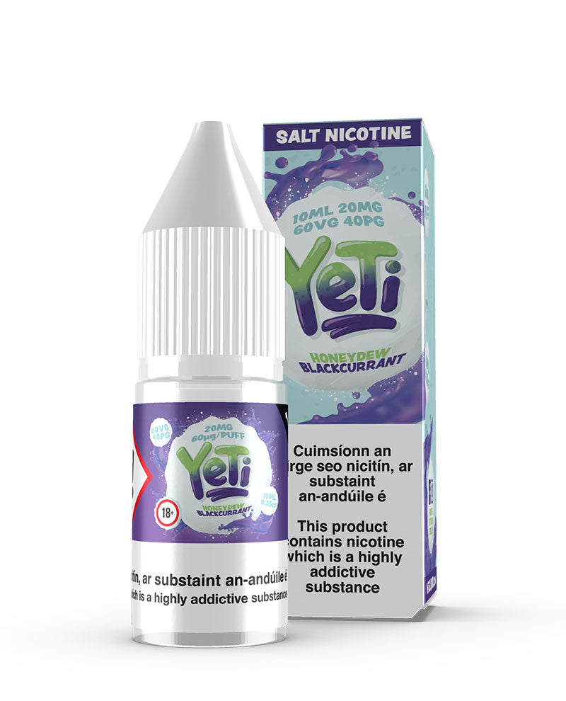 Yeti Honeydew Blackcurrant Nic Salt