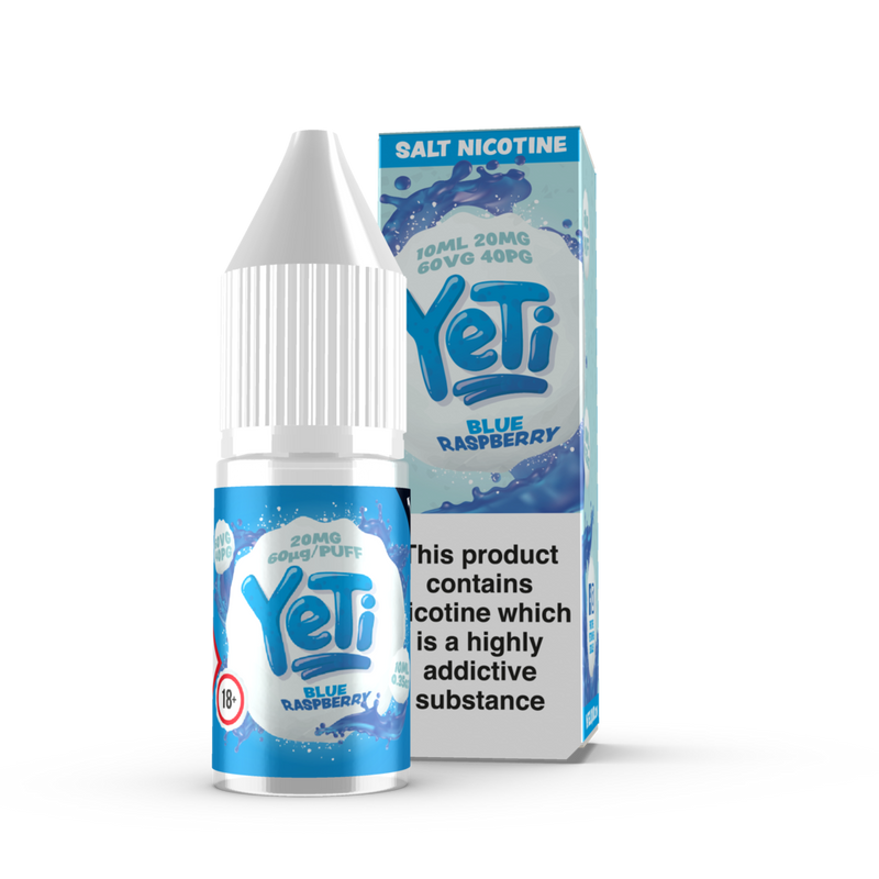 Yeti Blue Raspberry Nic Salt