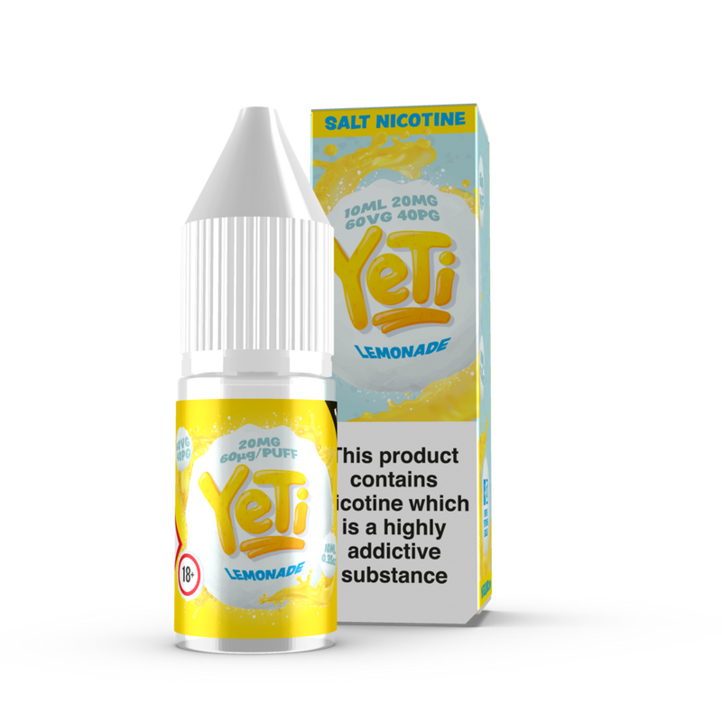 Yeti Lemonade Nic Salt