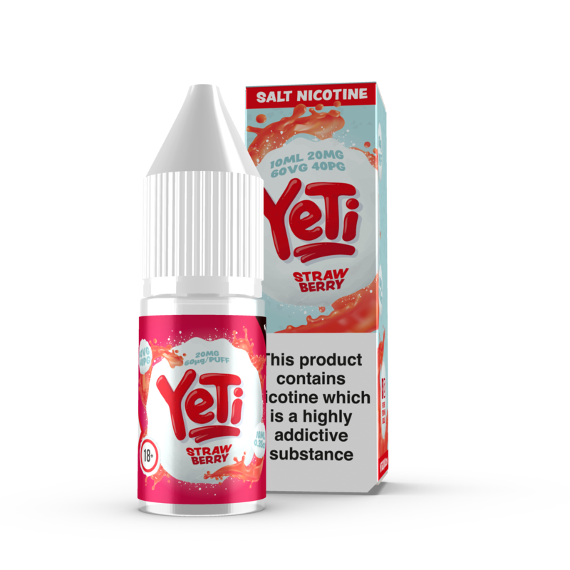 Yeti Strawberry Nic Salt